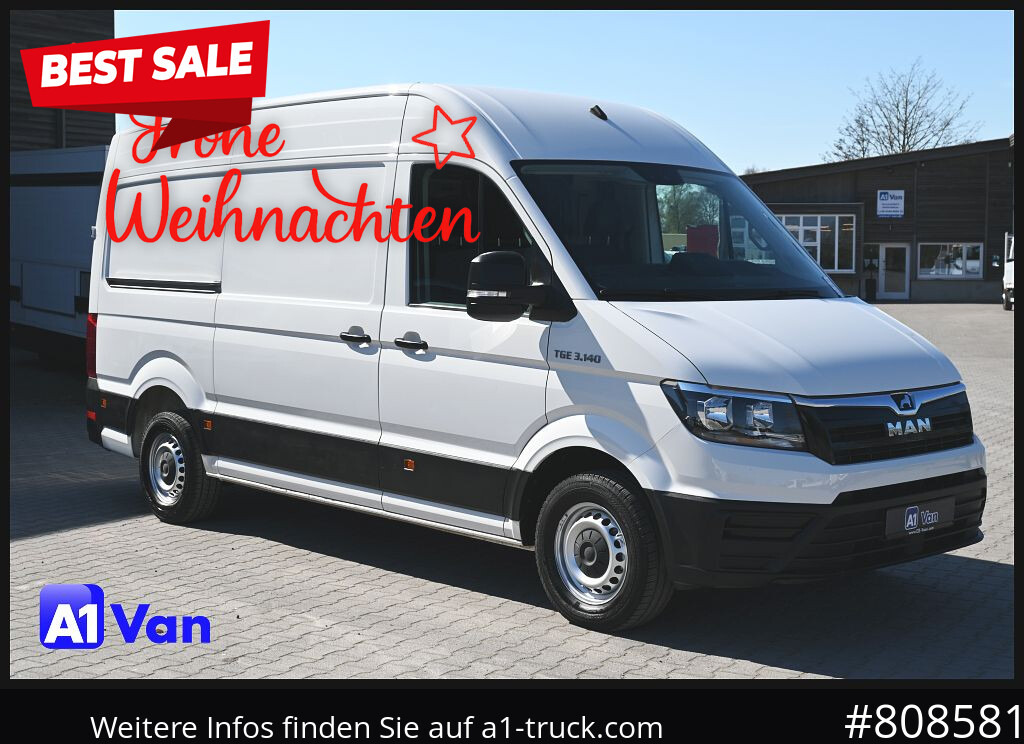MAN TGE 3.140, Klima, Tachograph, AHK - Xe van chở hàng: hình 1 MAN TGE 3.140, Klima, Tachograph, AHK - Xe van chở hàng: hình 1