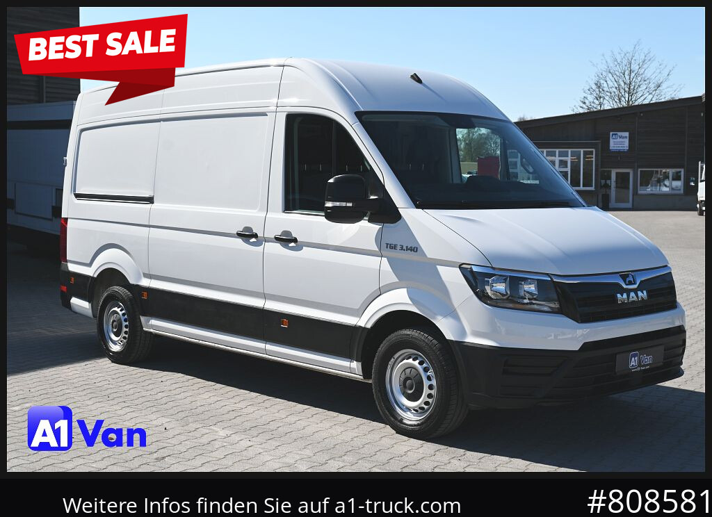 MAN TGE 3.140, Klima, Tachograph, AHK - Xe van chở hàng: hình 1 MAN TGE 3.140, Klima, Tachograph, AHK - Xe van chở hàng: hình 1