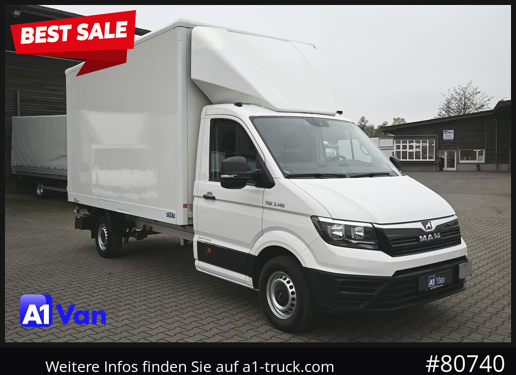 MAN TGE 3.140 Koffer, LBW, RFK, Sitzheizung, Klima - Xe tải nhỏ thùng kín: hình 1 MAN TGE 3.140 Koffer, LBW, RFK, Sitzheizung, Klima - Xe tải nhỏ thùng kín: hình 1