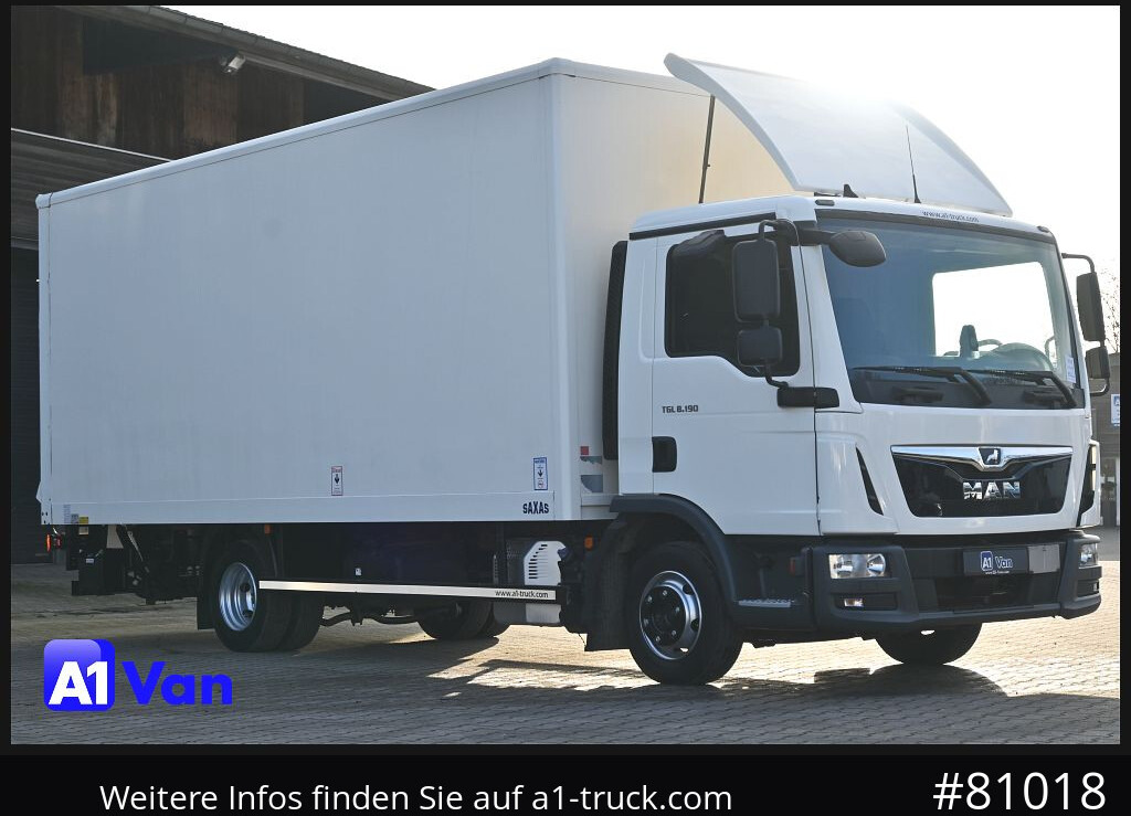 MAN TGL 8.190 4x2, Klima, LBW, Rockinger - Xe tải nhỏ thùng kín: hình 1 MAN TGL 8.190 4x2, Klima, LBW, Rockinger - Xe tải nhỏ thùng kín: hình 1
