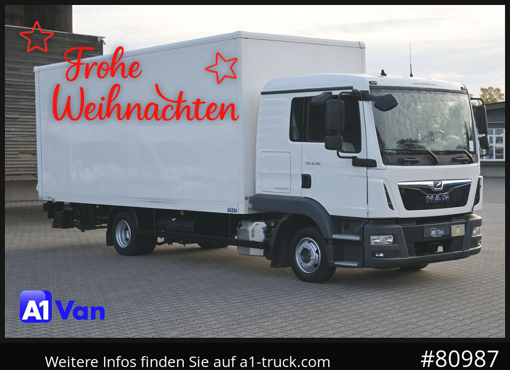 MAN TGL 8.190 4x2 L-Haus Schlafkabine - Xe tải nhỏ thùng kín: hình 1 MAN TGL 8.190 4x2 L-Haus Schlafkabine - Xe tải nhỏ thùng kín: hình 1