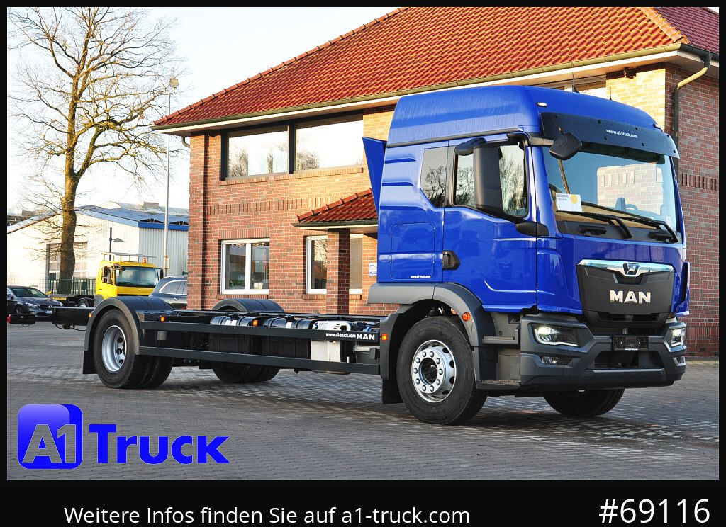 MAN TGM 18,320, Fahrgestell, NEU, Navi, - Xe tải khung gầm: hình 1 MAN TGM 18,320, Fahrgestell, NEU, Navi, - Xe tải khung gầm: hình 1