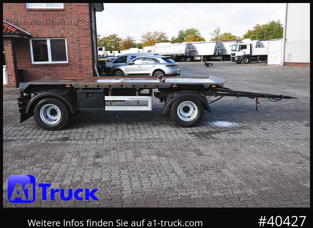 Rơ moóc thùng chứa MEILLER HKM A18 ZL 3,4 , HTM Absetzanhänger,: hình 7