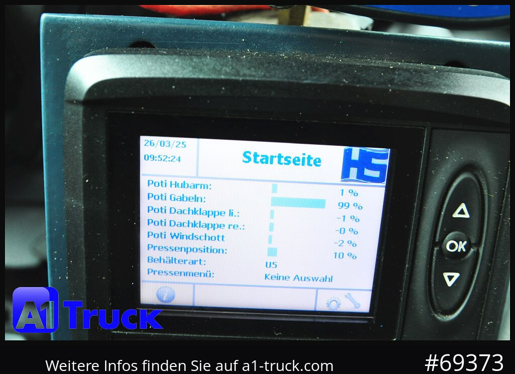 MERCEDES-BENZ Antos 2533, HS Millenium XXL37 Überkopflader, - Xe tải chở rác: hình 5 MERCEDES-BENZ Antos 2533, HS Millenium XXL37 Überkopflader, - Xe tải chở rác: hình 5