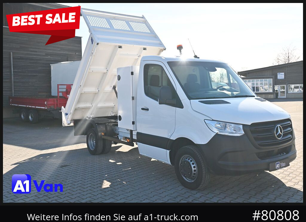 MERCEDES-BENZ Sprinter 314 Kipper, Klima, AHK, - Xe ben nhỏ: hình 1 MERCEDES-BENZ Sprinter 314 Kipper, Klima, AHK, - Xe ben nhỏ: hình 1