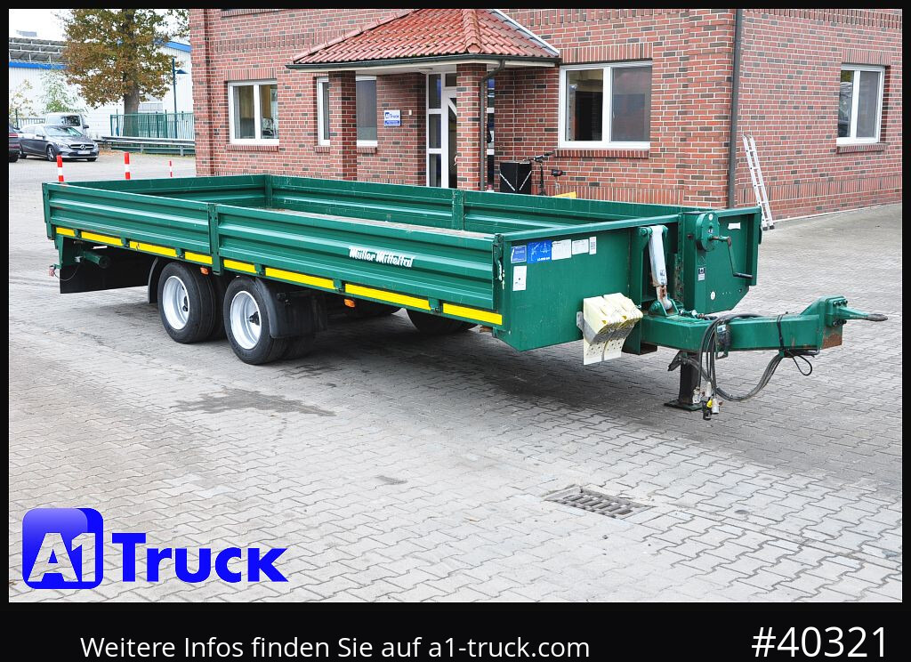 MUELLER-MITTELTAL ETU-TA 13.5 Tandem, Twistlock, Container - Rơ moóc thùng thấp: hình 1 MUELLER-MITTELTAL ETU-TA 13.5 Tandem, Twistlock, Container - Rơ moóc thùng thấp: hình 1