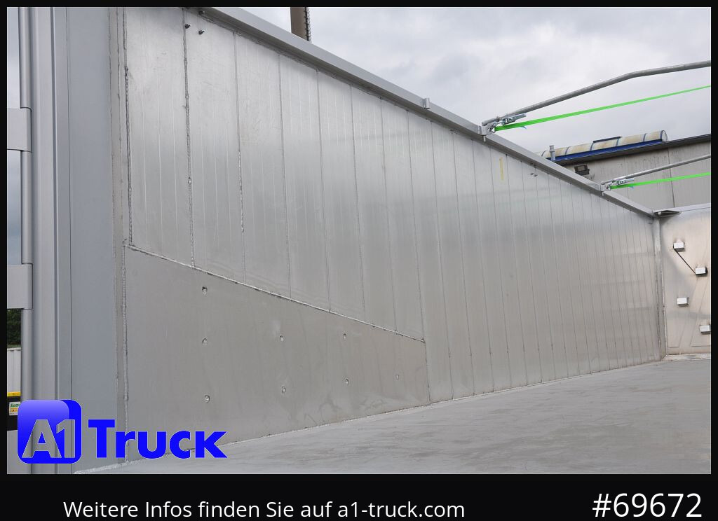 REISCH RHKS, Alu-Kippmulde 50m³, NEU Kombitüren, Alufelgen, Liftachse, - Sơ mi rơ moóc ben: hình 2 REISCH RHKS, Alu-Kippmulde 50m³, NEU Kombitüren, Alufelgen, Liftachse, - Sơ mi rơ moóc ben: hình 2