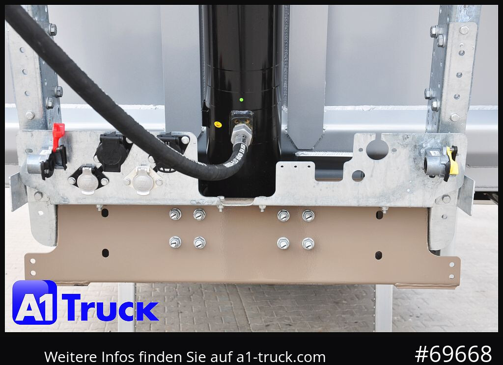 REISCH RHKS, Alu-Kippmulde 50m³, NEU Kombitüren, Alufelgen, Liftachse, - Sơ mi rơ moóc ben: hình 4 REISCH RHKS, Alu-Kippmulde 50m³, NEU Kombitüren, Alufelgen, Liftachse, - Sơ mi rơ moóc ben: hình 4