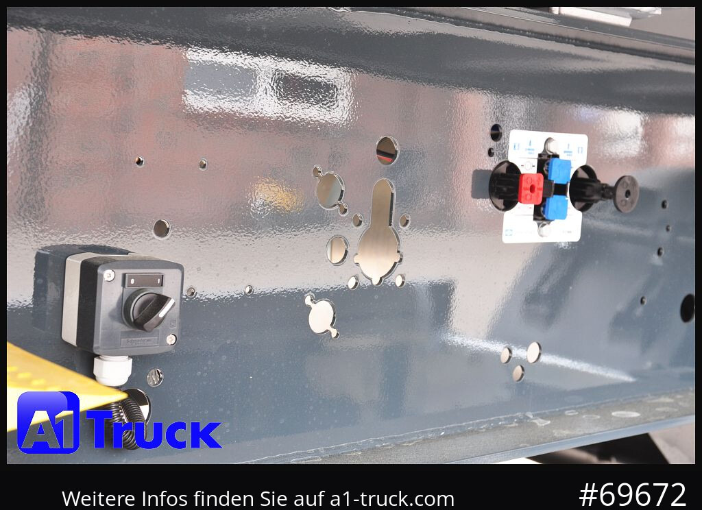 REISCH RHKS, Alu-Kippmulde 50m³, NEU Kombitüren, Alufelgen, Liftachse, - Sơ mi rơ moóc ben: hình 4 REISCH RHKS, Alu-Kippmulde 50m³, NEU Kombitüren, Alufelgen, Liftachse, - Sơ mi rơ moóc ben: hình 4