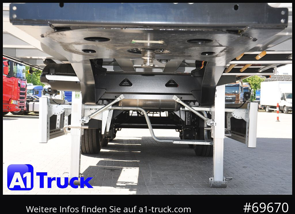 REISCH RHKS, Alu-Kippmulde 52m³, Kombitüren, Alufelgen, Liftachse, - Sơ mi rơ moóc ben: hình 4 REISCH RHKS, Alu-Kippmulde 52m³, Kombitüren, Alufelgen, Liftachse, - Sơ mi rơ moóc ben: hình 4