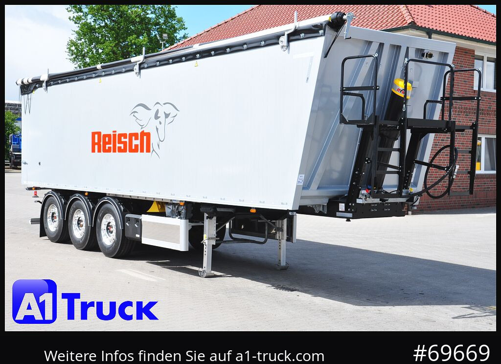 REISCH RHKS, Alu-Kippmulde 52m³, Miete - Sơ mi rơ moóc ben: hình 1 REISCH RHKS, Alu-Kippmulde 52m³, Miete - Sơ mi rơ moóc ben: hình 1