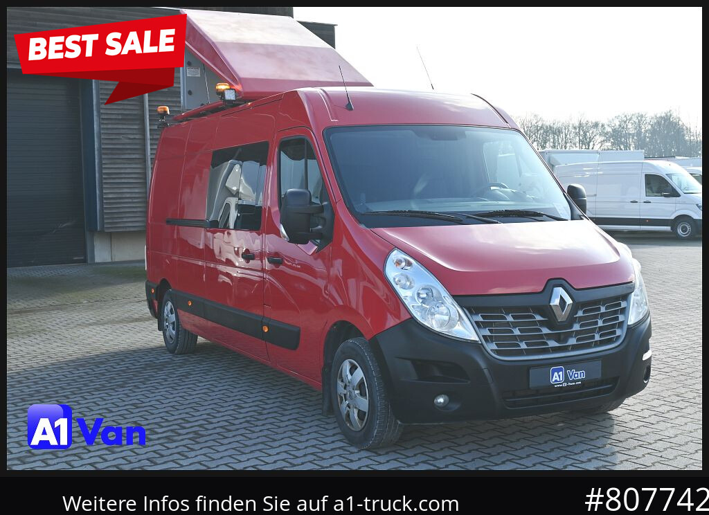 RENAULT Master 170 DCI, BF3 Begleitfahrzeug, Klima, RFK, Navi - Xe van chở hàng: hình 1 RENAULT Master 170 DCI, BF3 Begleitfahrzeug, Klima, RFK, Navi - Xe van chở hàng: hình 1