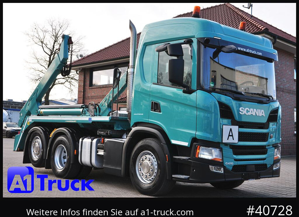 SCANIA G410 Meiller AK 16 Funk Lenkachse - Xe tải chở thùng nhỏ: hình 1 SCANIA G410 Meiller AK 16 Funk Lenkachse - Xe tải chở thùng nhỏ: hình 1