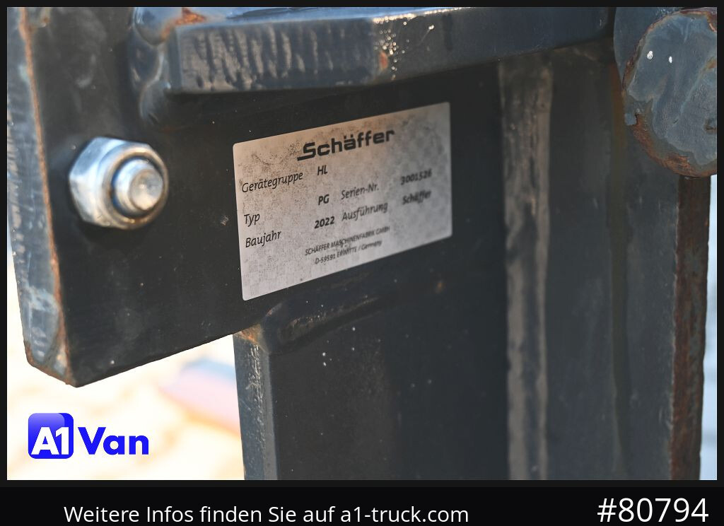SCHAEFFER Schäffer 2445S Hoflader, Gabel, 127 Bstd. - Máy xúc lật bánh lốp: hình 2 SCHAEFFER Schäffer 2445S Hoflader, Gabel, 127 Bstd. - Máy xúc lật bánh lốp: hình 2