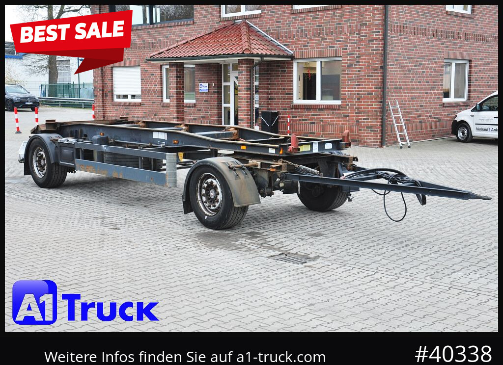 SCHMITZ ACF 18 Luft SAF TüV 07-2026, - Rơ moóc thùng chứa: hình 1 SCHMITZ ACF 18 Luft SAF TüV 07-2026, - Rơ moóc thùng chứa: hình 1