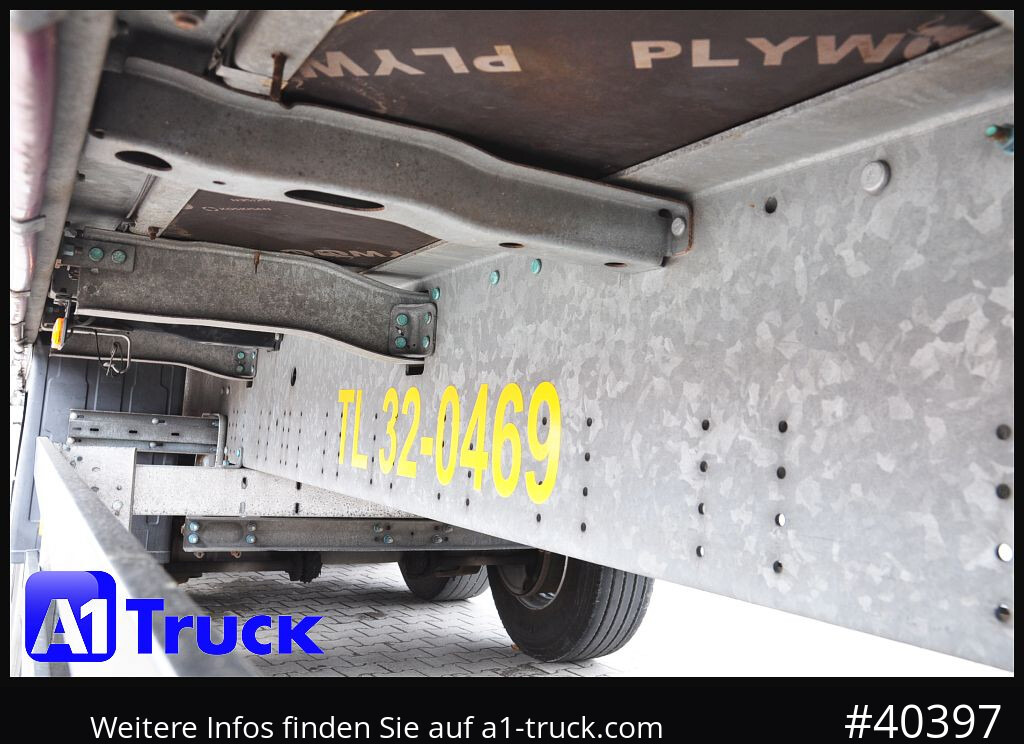 SCHMITZ S01, Code XL, verzinkt, VDI 2700, original 24.647 km - Sơ mi rơ moóc mui bạt: hình 2 SCHMITZ S01, Code XL, verzinkt, VDI 2700, original 24.647 km - Sơ mi rơ moóc mui bạt: hình 2