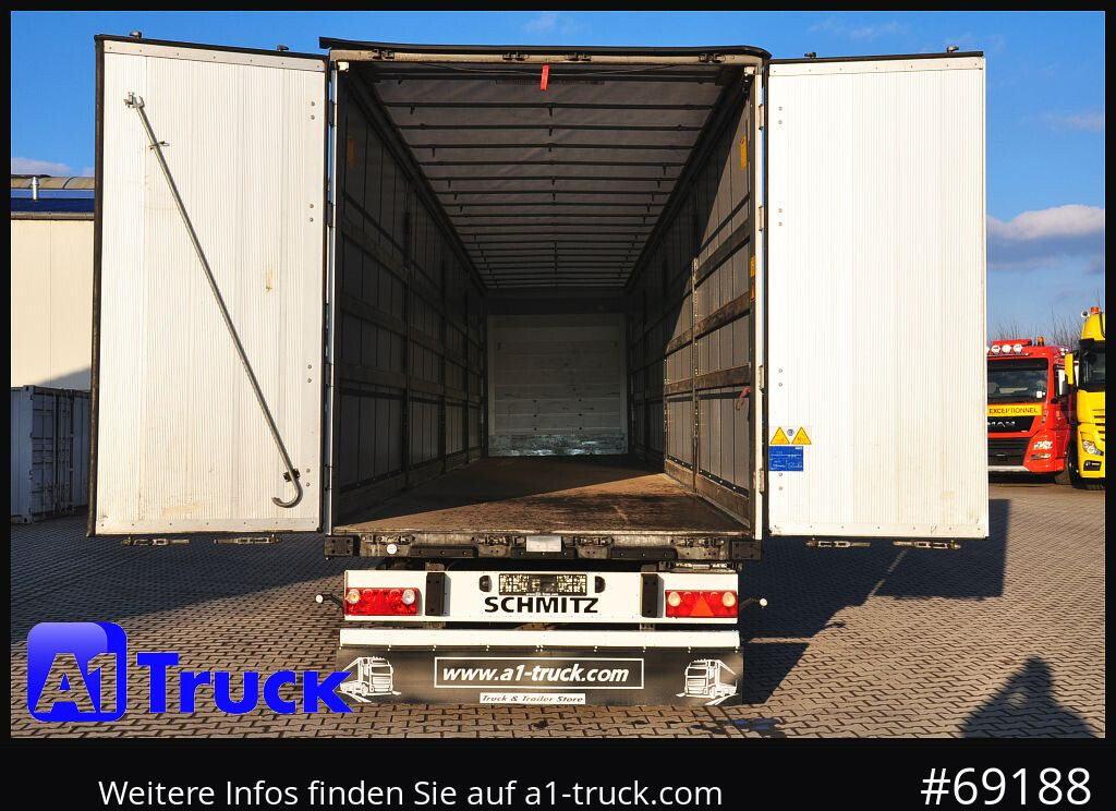 SCHMITZ S01, Tautliner, neue Plane, 1 Vorbesitzer, - Sơ mi rơ moóc mui bạt: hình 3 SCHMITZ S01, Tautliner, neue Plane, 1 Vorbesitzer, - Sơ mi rơ moóc mui bạt: hình 3