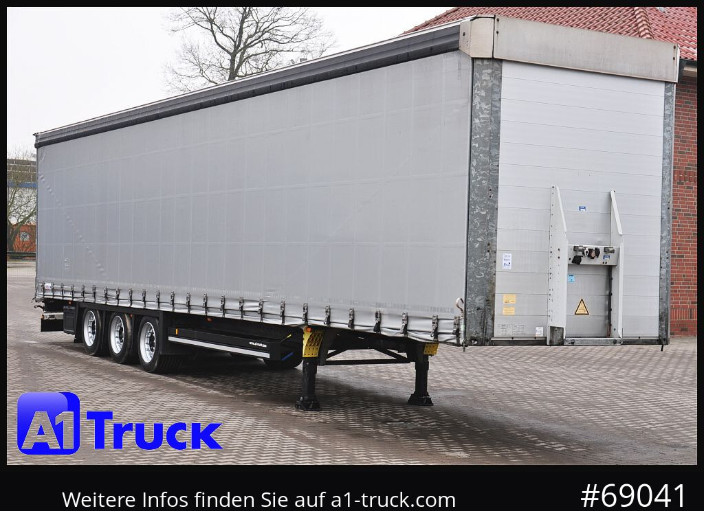 Sơ mi rơ moóc mui bạt SCHMITZ SCS 24, Mega, Lift, VDI 2700, Speed Curtain, Getränke: hình 1