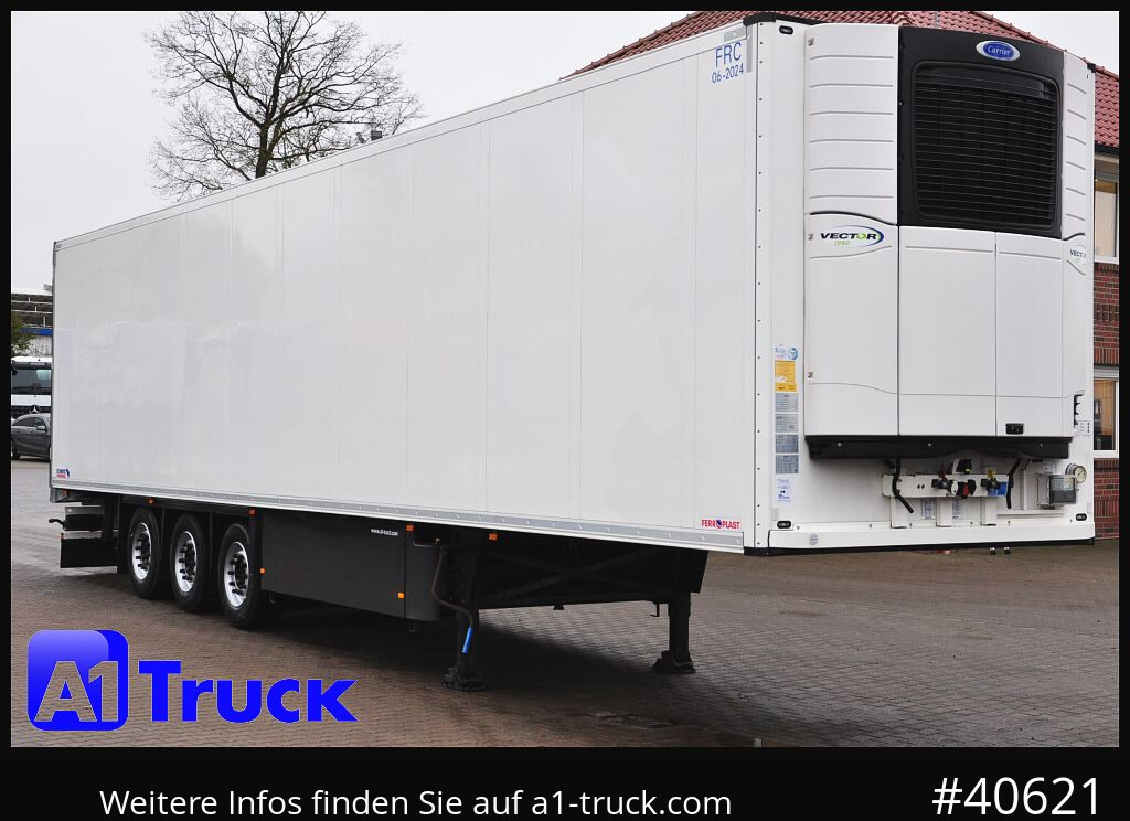 SCHMITZ SKO FP45, Blumenbreit, Carrier 1950. - Sơ mi rơ moóc đông lạnh: hình 1 SCHMITZ SKO FP45, Blumenbreit, Carrier 1950. - Sơ mi rơ moóc đông lạnh: hình 1