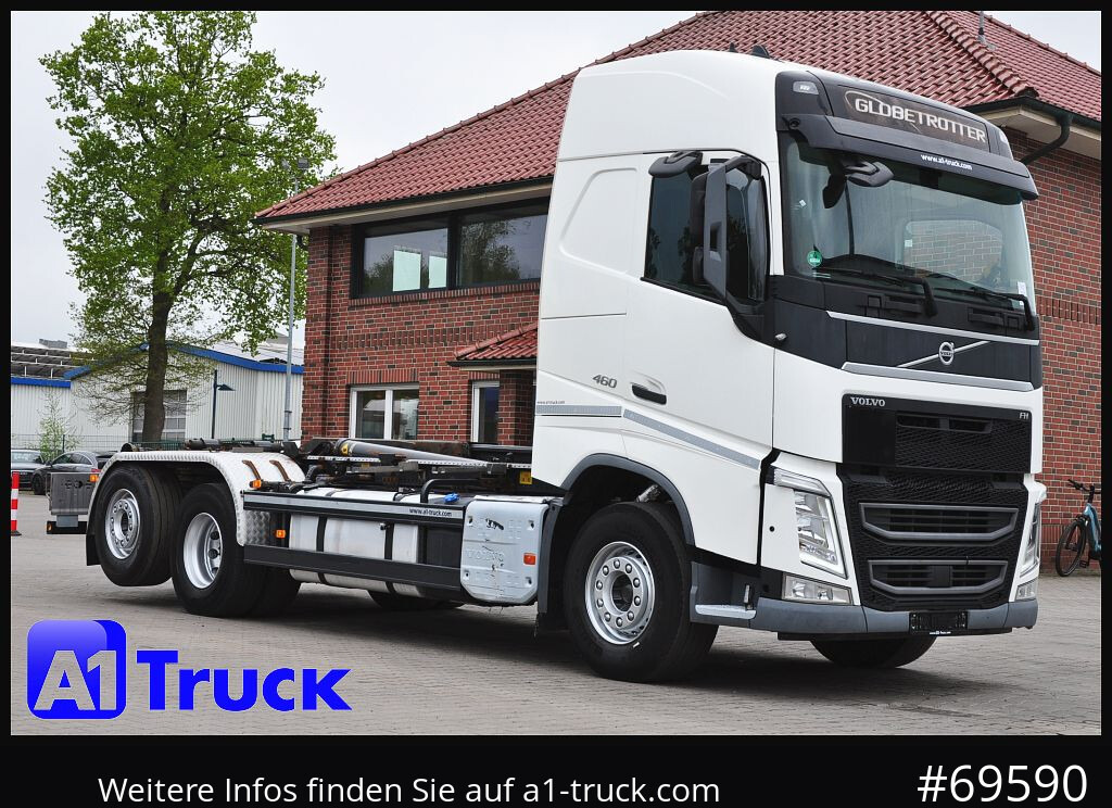 VOLVO FH 460, Meiller RS21.70 Funk Lenkachse Standklima, - Xe tải nâng móc: hình 1 VOLVO FH 460, Meiller RS21.70 Funk Lenkachse Standklima, - Xe tải nâng móc: hình 1
