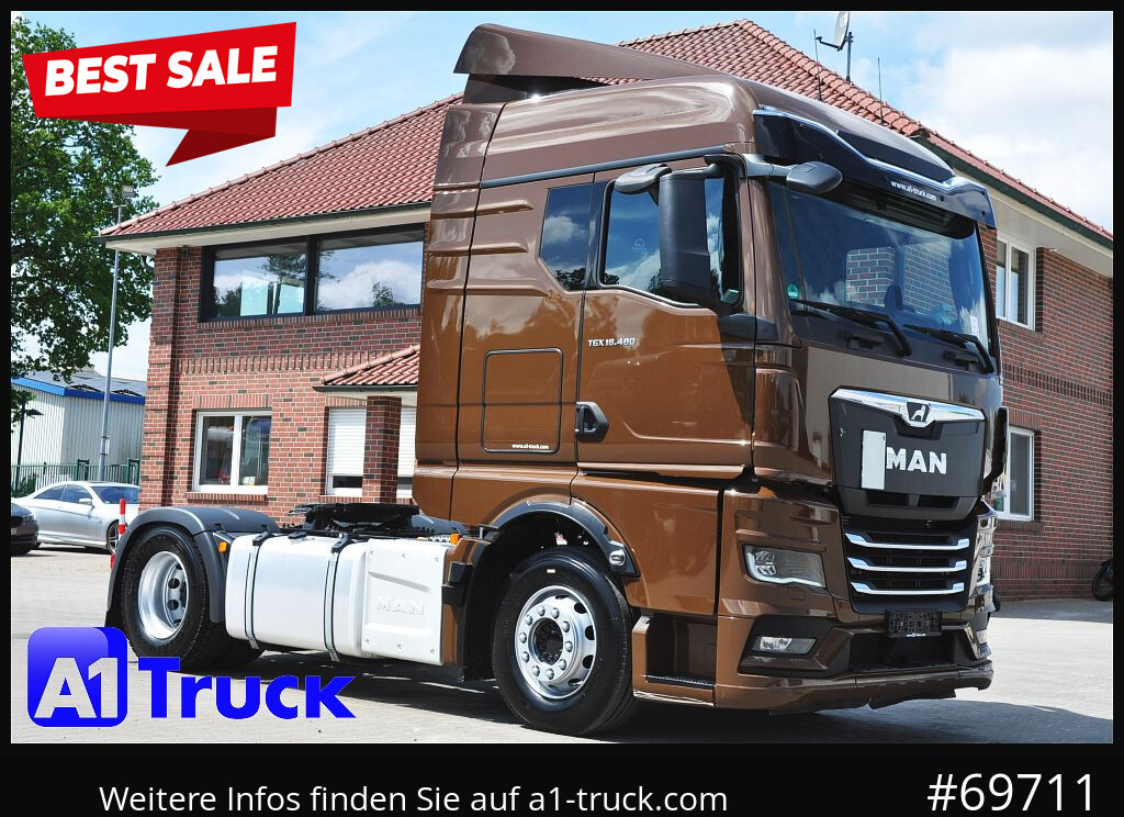 MAN TGX 18,480 BLS Intarder Standklima, Garantie - Xe đầu kéo: hình 1 MAN TGX 18,480 BLS Intarder Standklima, Garantie - Xe đầu kéo: hình 1