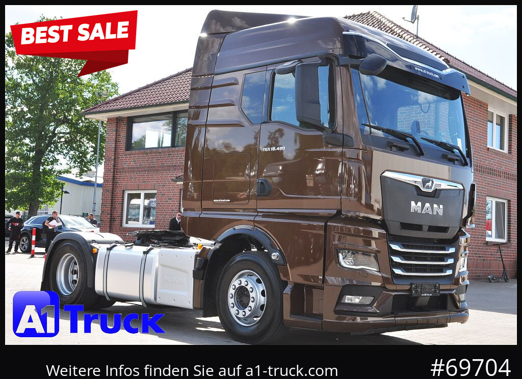 MAN TGX 18,480 BLS Intarder Standklima, Soundsysem - Xe đầu kéo: hình 1 MAN TGX 18,480 BLS Intarder Standklima, Soundsysem - Xe đầu kéo: hình 1