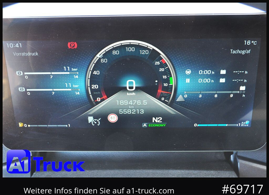 Cho thuê MERCEDES-BENZ Actros 1846 BL Alu, Navi, Kipphydraulik, MERCEDES-BENZ Actros 1846 BL Alu, Navi, Kipphydraulik,: hình 6