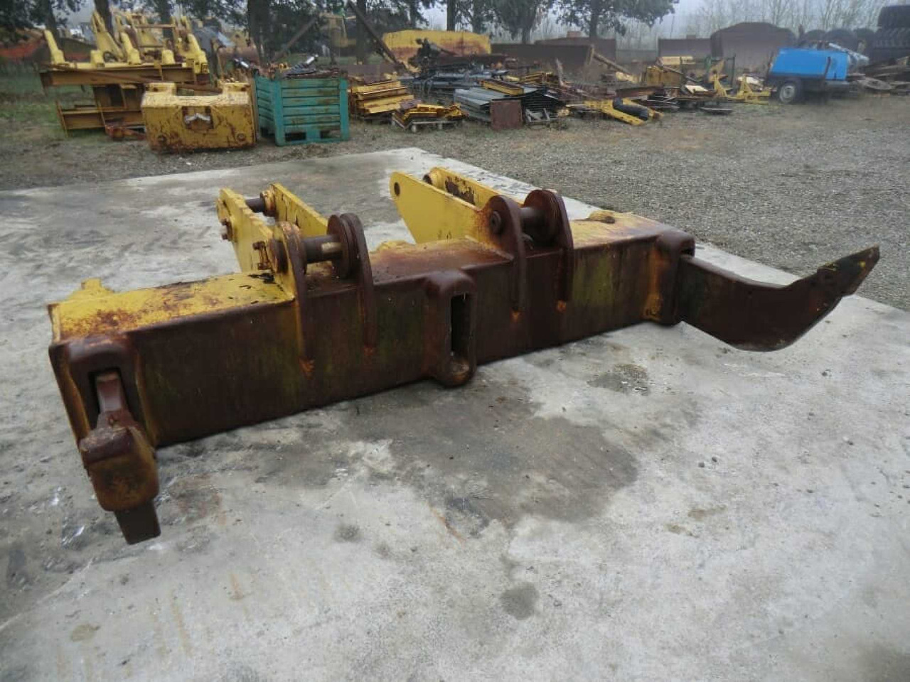 Cần xé cho Máy móc xây dựng Caterpillar D9G D9H ripper parallelogramma a 3 posizioni, 4 cilindri, con 3 denti (uno mancante), compreso di supporto.: hình 8