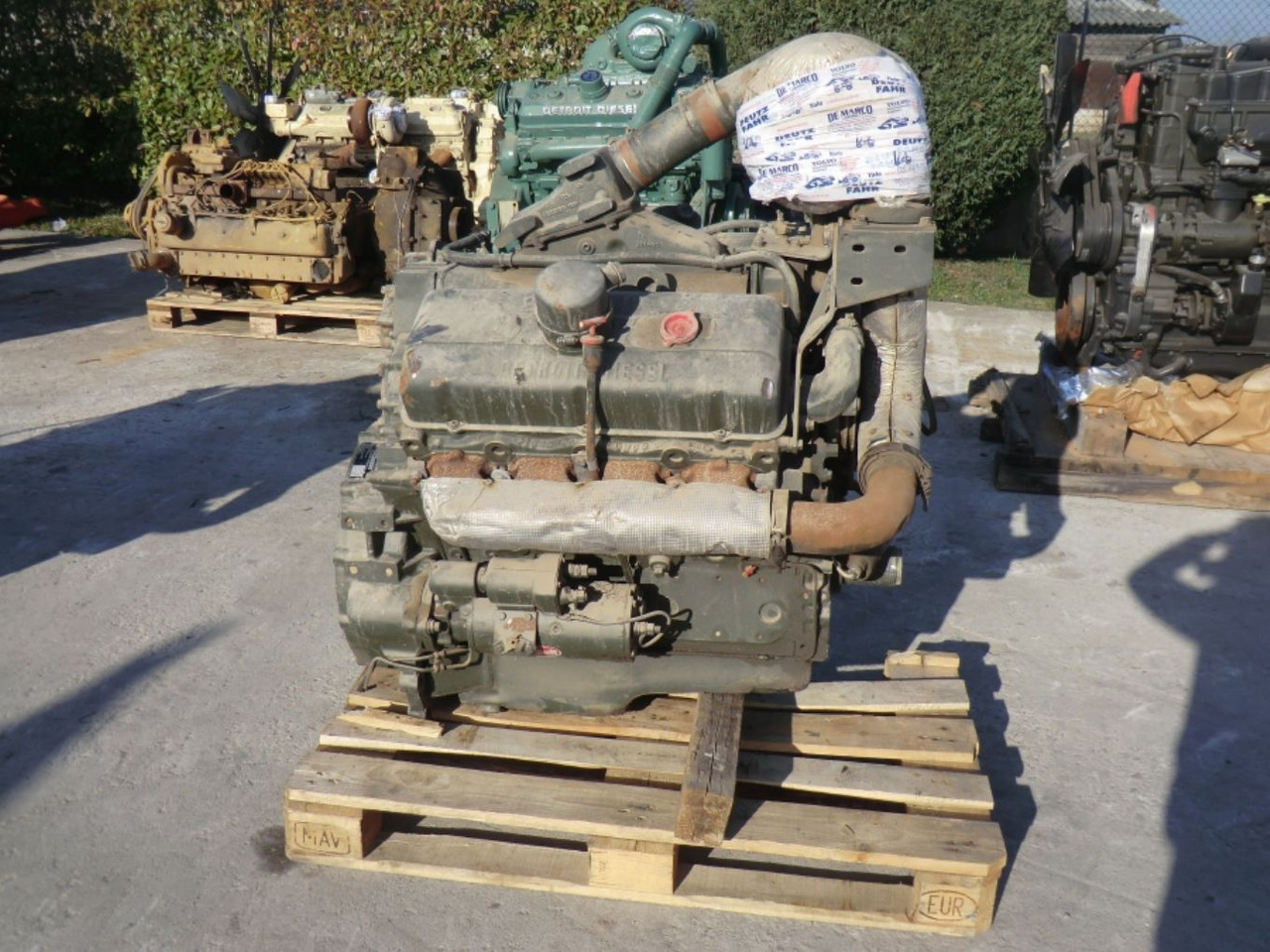 DETROIT DIESEL 8V53 MOTORE MARINO USATO. TIPO D.W. - L.S. COMPLETO DI TURBO E MOTORINO DI AVVIAMENTO. - Động cơ cho Máy móc xây dựng: hình 1 DETROIT DIESEL 8V53 MOTORE MARINO USATO. TIPO D.W. - L.S. COMPLETO DI TURBO E MOTORINO DI AVVIAMENTO. - Động cơ cho Máy móc xây dựng: hình 1