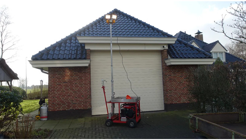 Honda EM4500S aggregaat met lichtmast - Bộ phát điện: hình 1 Honda EM4500S aggregaat met lichtmast - Bộ phát điện: hình 1