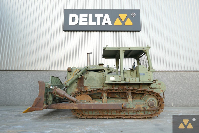 Caterpillar D7F Ex-army - Máy ủi: hình 1 Caterpillar D7F Ex-army - Máy ủi: hình 1
