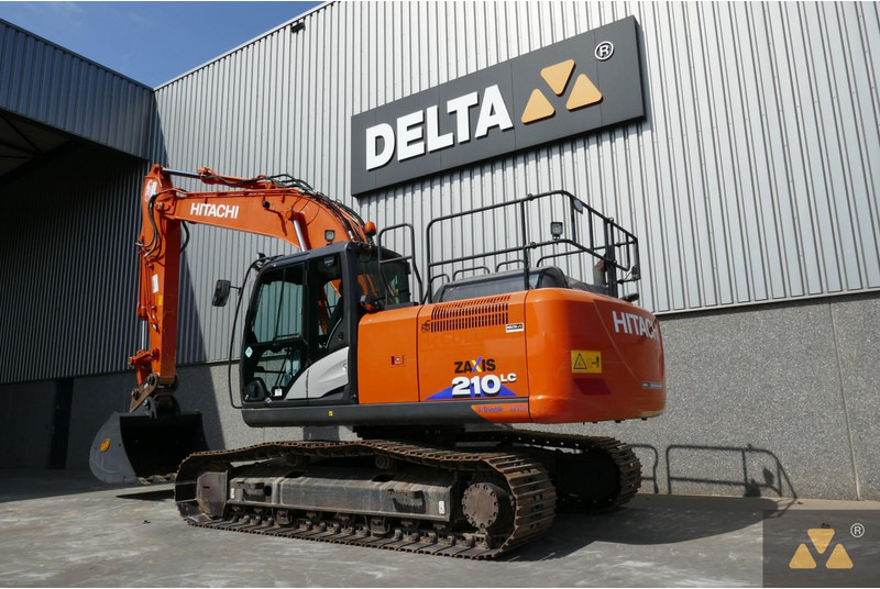 Hitachi ZX210LC-6 - Máy xúc bánh xích: hình 4 Hitachi ZX210LC-6 - Máy xúc bánh xích: hình 4