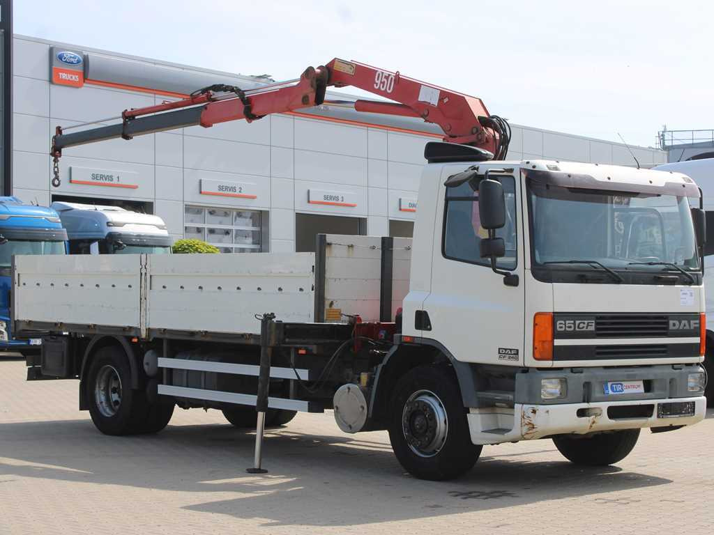 DAF CF 240, HYDRAULIC ARM HMF 953 K2, PNEU 80% - Xe tải thùng lửng/ Phẳng, Xe cẩu tự hành: hình 3 DAF CF 240, HYDRAULIC ARM HMF 953 K2, PNEU 80% - Xe tải thùng lửng/ Phẳng, Xe cẩu tự hành: hình 3
