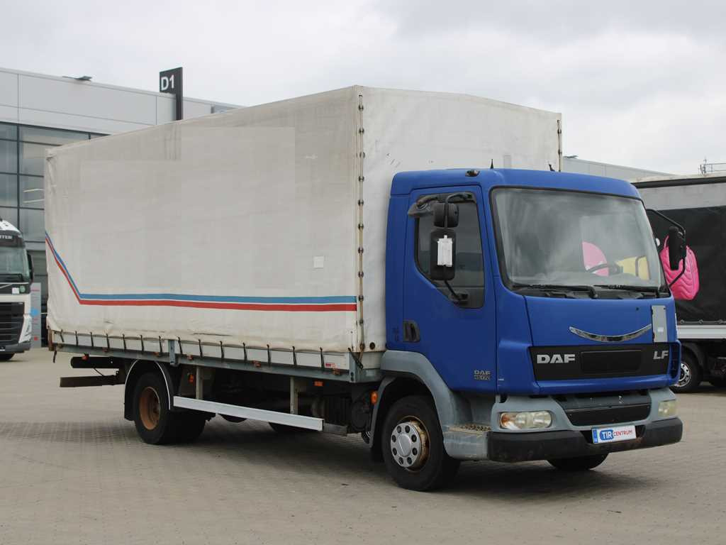 DAF FA LF 45.170 E10, EURO 3 - Xe tải thùng mui bạt: hình 3 DAF FA LF 45.170 E10, EURO 3 - Xe tải thùng mui bạt: hình 3