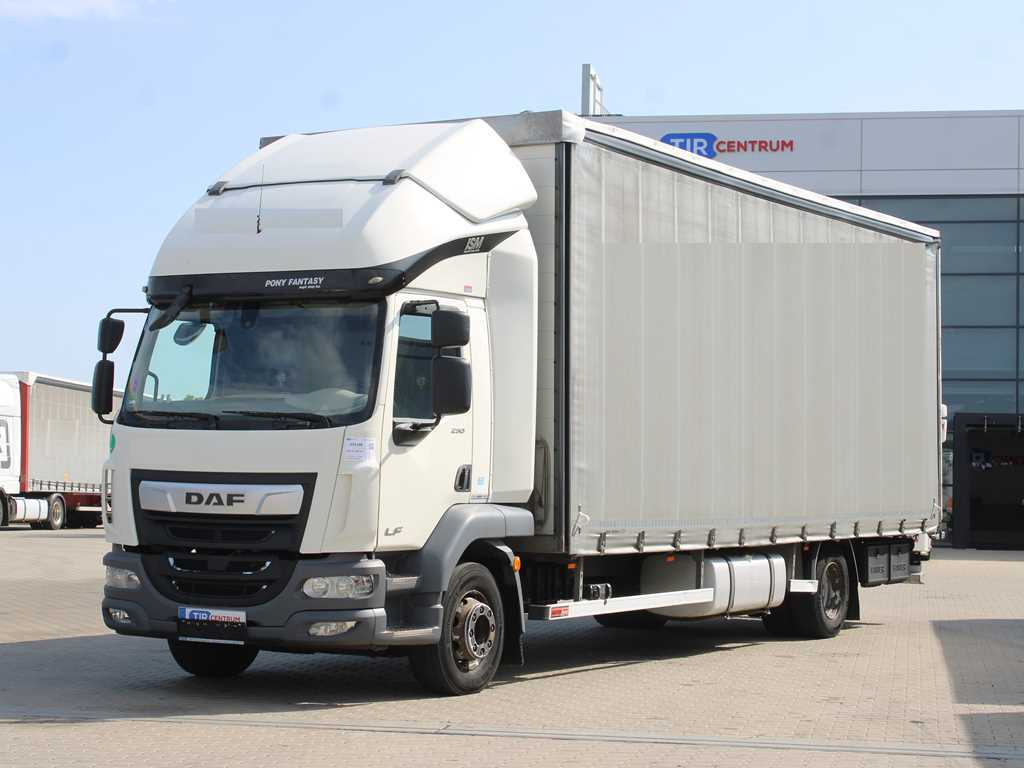 DAF LF 290 FA, EURO 6, SLEEPING BODY - Xe tải thùng mui bạt: hình 1 DAF LF 290 FA, EURO 6, SLEEPING BODY - Xe tải thùng mui bạt: hình 1