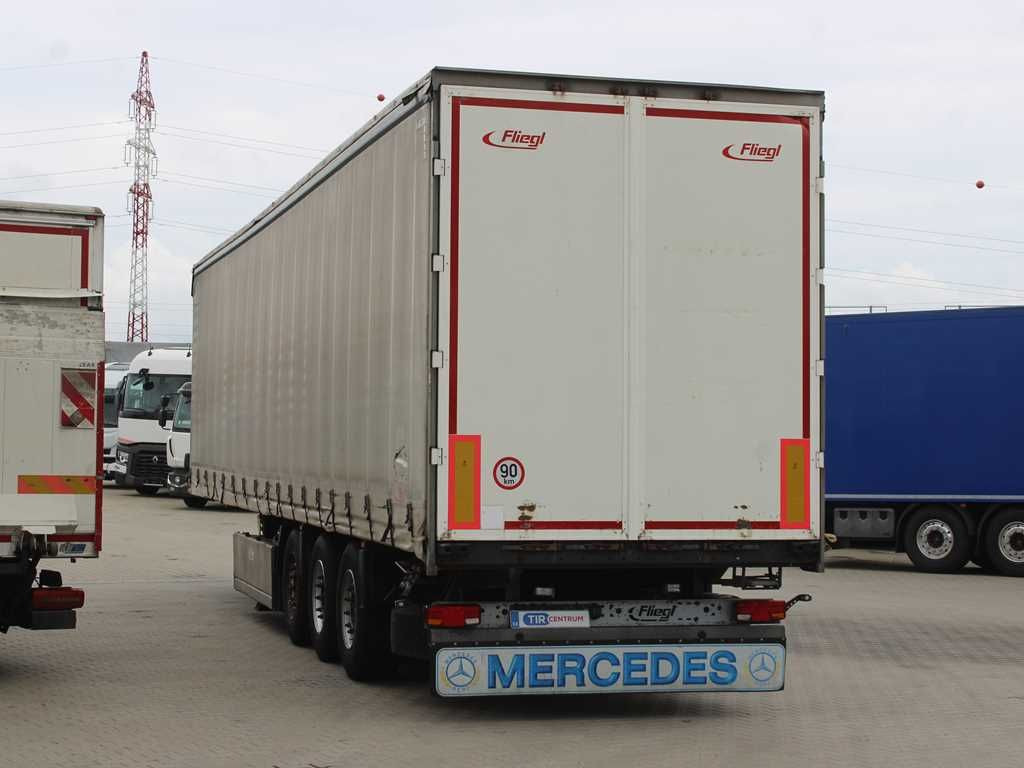 Fliegl SDS 390, MULDA, MULTILOCK, LIFTING AXLE, SAF - Sơ mi rơ moóc mui bạt: hình 4 Fliegl SDS 390, MULDA, MULTILOCK, LIFTING AXLE, SAF - Sơ mi rơ moóc mui bạt: hình 4