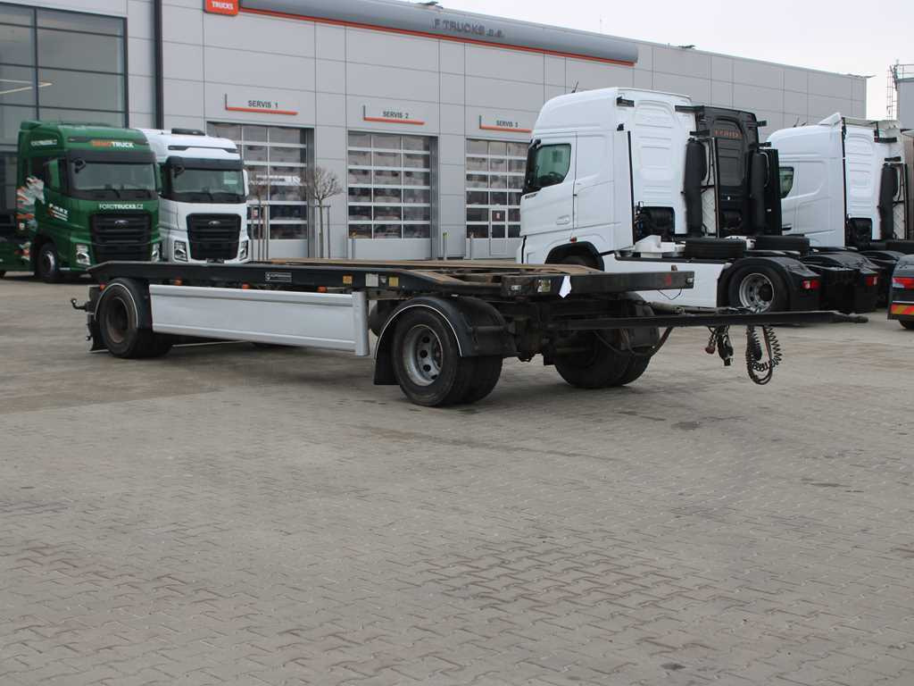Hüffermann HAR 18.70, SAF AXLES, TIRES 80% - Rơ moóc thùng chứa: hình 3 Hüffermann HAR 18.70, SAF AXLES, TIRES 80% - Rơ moóc thùng chứa: hình 3