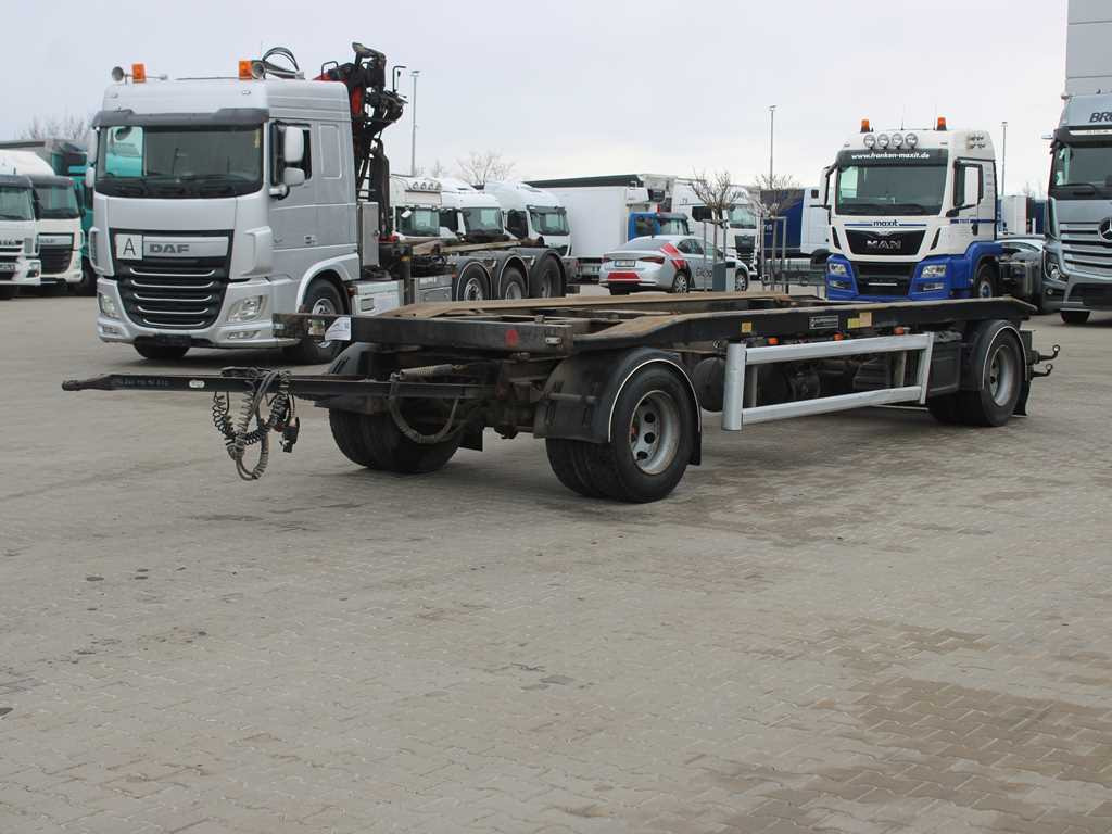 Hüffermann HAR 18.70, SAF AXLES, TIRES 80% - Rơ moóc thùng chứa: hình 1 Hüffermann HAR 18.70, SAF AXLES, TIRES 80% - Rơ moóc thùng chứa: hình 1