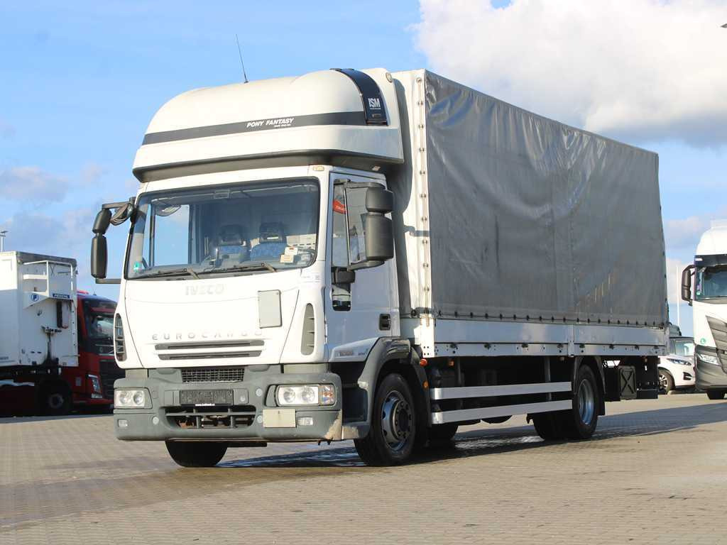 Iveco EUROCARGO 120E25, EURO 5, SIDE BOARD, HYDRAULIC FRONT - Xe tải thùng mui bạt: hình 1 Iveco EUROCARGO 120E25, EURO 5, SIDE BOARD, HYDRAULIC FRONT - Xe tải thùng mui bạt: hình 1