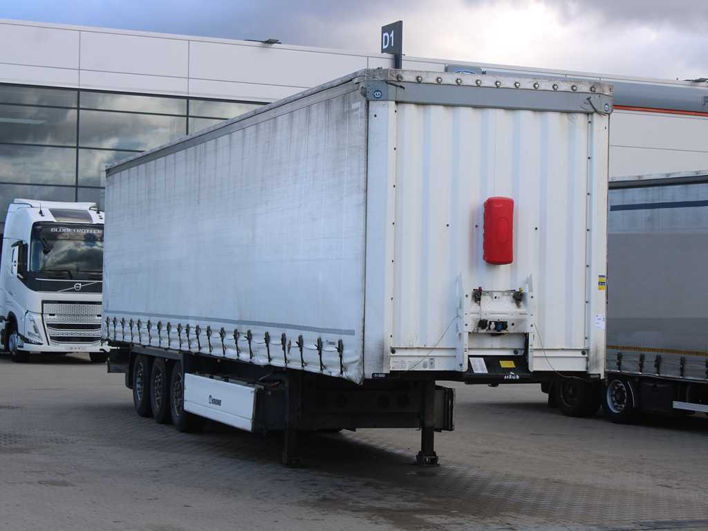 Krone SD, LIFT AXLE, 2X PALLET BASKET, MULTILOCK - Sơ mi rơ moóc mui bạt: hình 3 Krone SD, LIFT AXLE, 2X PALLET BASKET, MULTILOCK - Sơ mi rơ moóc mui bạt: hình 3