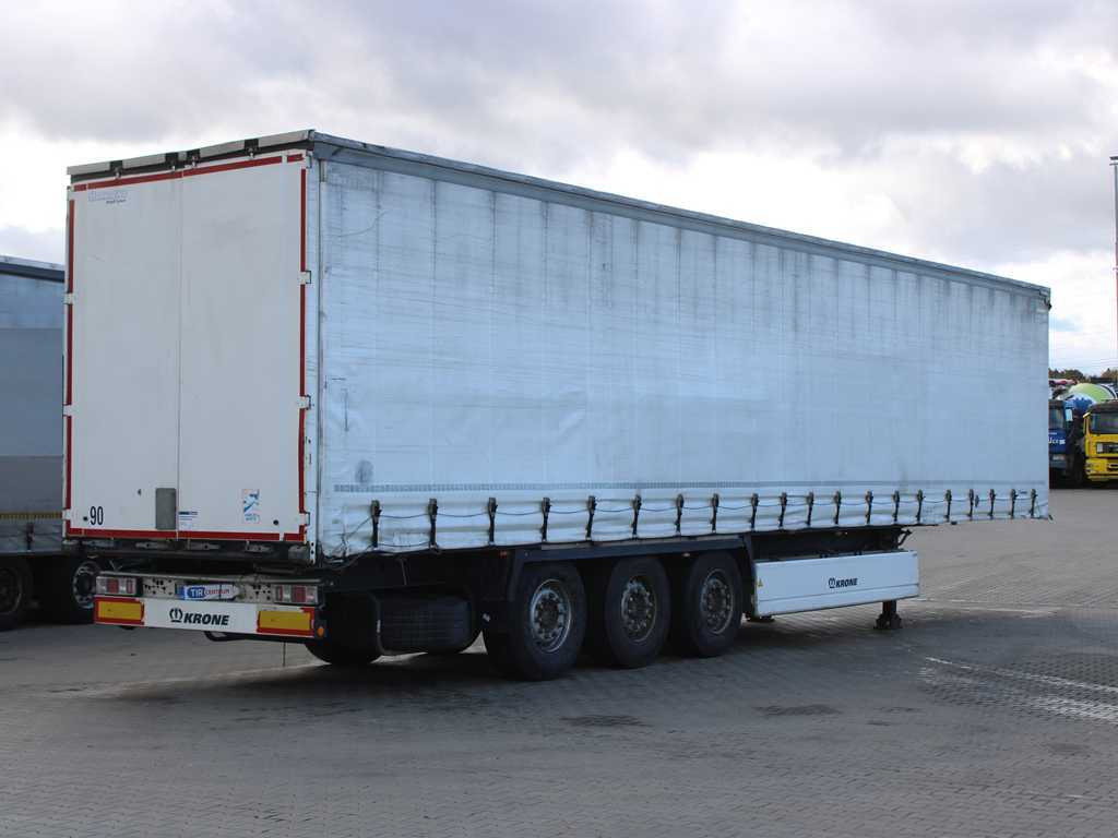 Krone SD, LIFT AXLE, 2X PALLET BASKET, MULTILOCK - Sơ mi rơ moóc mui bạt: hình 4 Krone SD, LIFT AXLE, 2X PALLET BASKET, MULTILOCK - Sơ mi rơ moóc mui bạt: hình 4