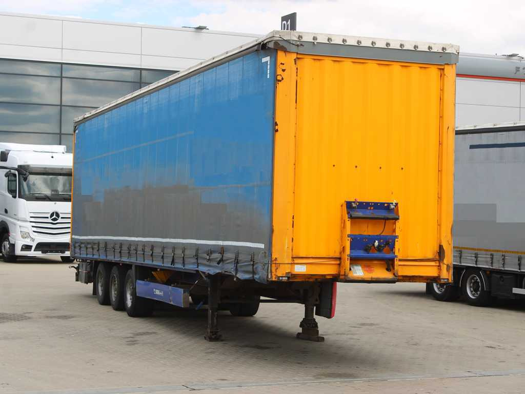Krone SD, LIFTING AXLE, LOWDECK, LIFTING ROOF - Sơ mi rơ moóc mui bạt: hình 3 Krone SD, LIFTING AXLE, LOWDECK, LIFTING ROOF - Sơ mi rơ moóc mui bạt: hình 3