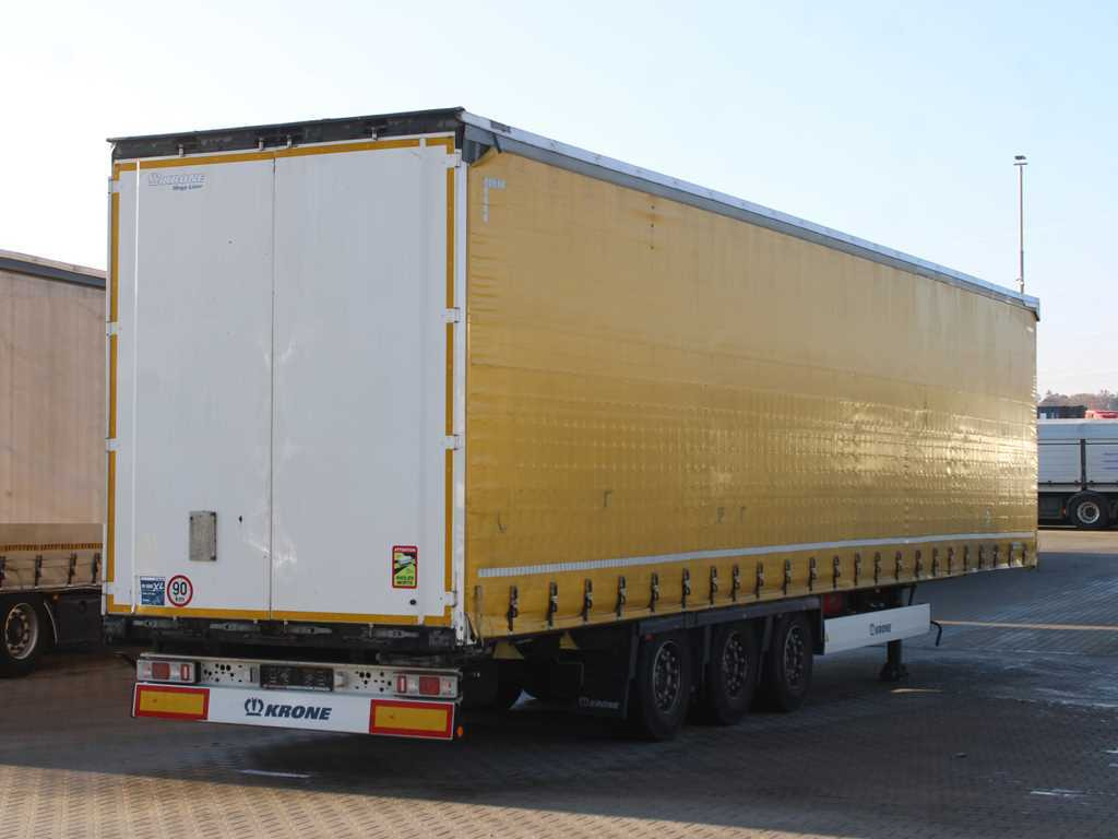 Krone SD, LOWDECK, LIFTING AXLE, LIFTING ROOF, MULTILOCK - Sơ mi rơ moóc mui bạt: hình 4 Krone SD, LOWDECK, LIFTING AXLE, LIFTING ROOF, MULTILOCK - Sơ mi rơ moóc mui bạt: hình 4