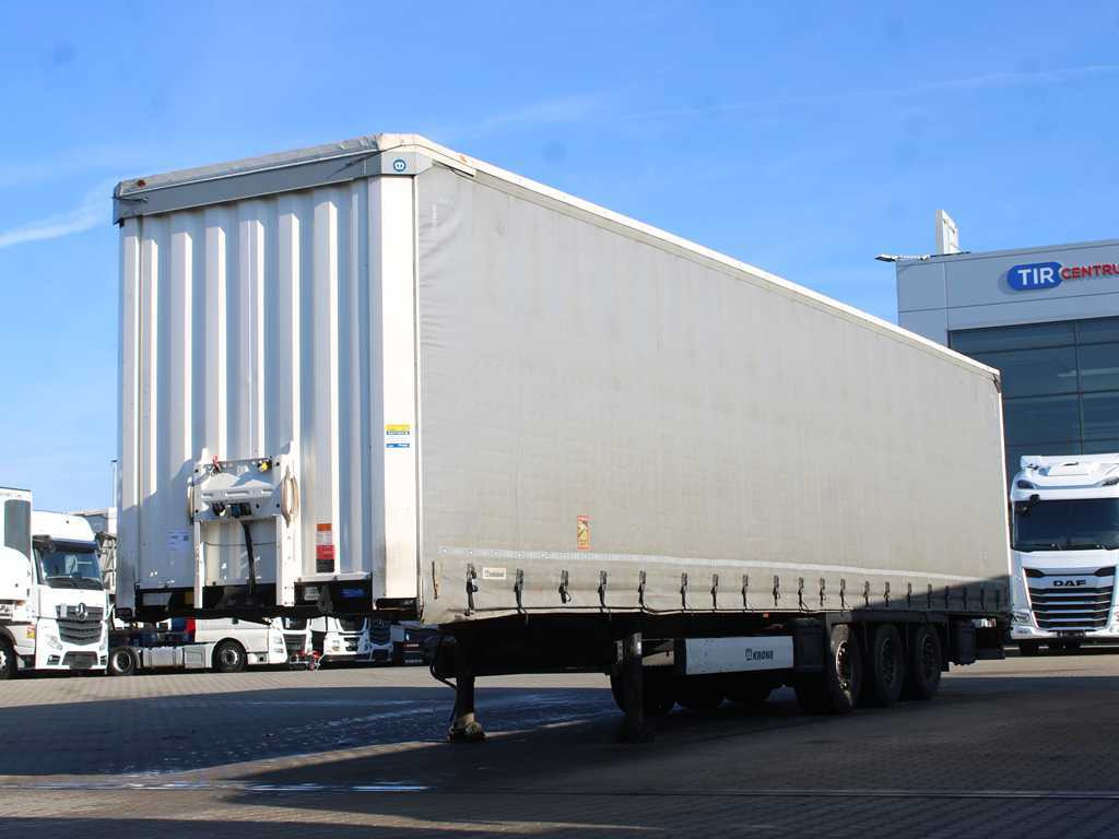 Krone SD, LOWDECK, LIFTING AXLE, MULTILOCK, LIFTING ROOF - Sơ mi rơ moóc mui bạt: hình 1 Krone SD, LOWDECK, LIFTING AXLE, MULTILOCK, LIFTING ROOF - Sơ mi rơ moóc mui bạt: hình 1