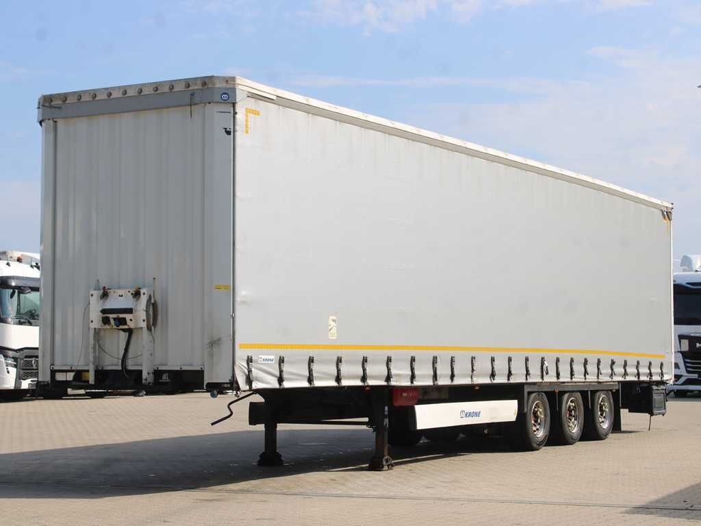Krone SD, LOWDECK, LIFTING AXLE, MULTILOCK, SAF, LIFTING ROOF - Sơ mi rơ moóc mui bạt: hình 1 Krone SD, LOWDECK, LIFTING AXLE, MULTILOCK, SAF, LIFTING ROOF - Sơ mi rơ moóc mui bạt: hình 1