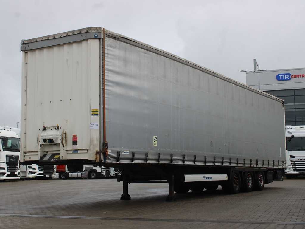 Krone SD, LOWDECK, MULTILOCK, LIFTING AXLE, LIFTING ROOF - Sơ mi rơ moóc mui bạt: hình 1 Krone SD, LOWDECK, MULTILOCK, LIFTING AXLE, LIFTING ROOF - Sơ mi rơ moóc mui bạt: hình 1