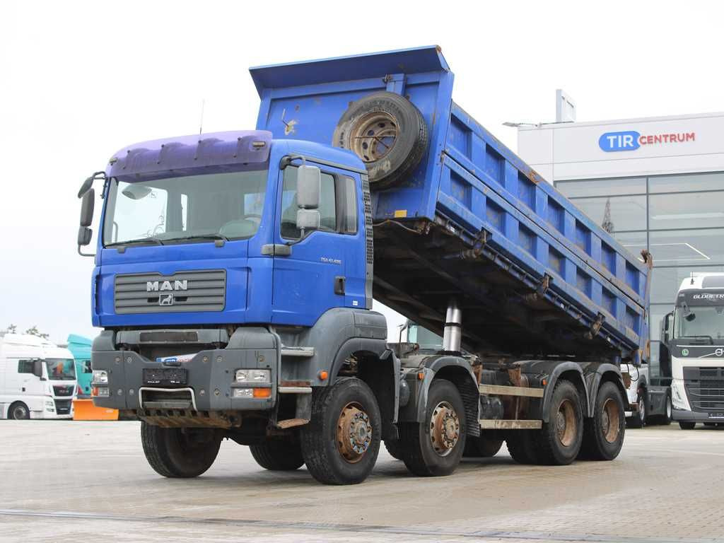 MAN TGA 41.480, 8X6, THREE-SIDED, EURO 3, RETARDER - Xe ben: hình 1 MAN TGA 41.480, 8X6, THREE-SIDED, EURO 3, RETARDER - Xe ben: hình 1