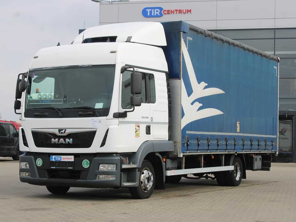 MAN TGL 8.190, EURO 6, PNEU 80% - Xe tải thùng mui bạt: hình 1 MAN TGL 8.190, EURO 6, PNEU 80% - Xe tải thùng mui bạt: hình 1