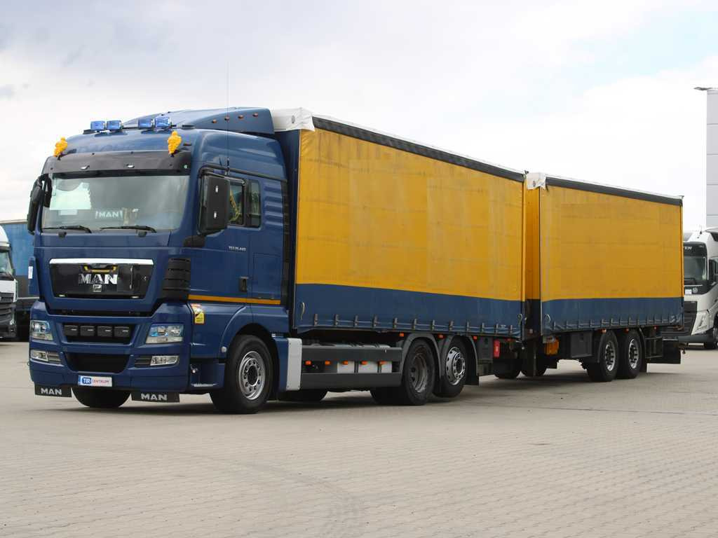 MAN TGS 26.440, 6X2, EURO 5, LIFTING AXLE, TV + K&G ZPA 18 - Xe tải thùng mui bạt: hình 1 MAN TGS 26.440, 6X2, EURO 5, LIFTING AXLE, TV + K&G ZPA 18 - Xe tải thùng mui bạt: hình 1