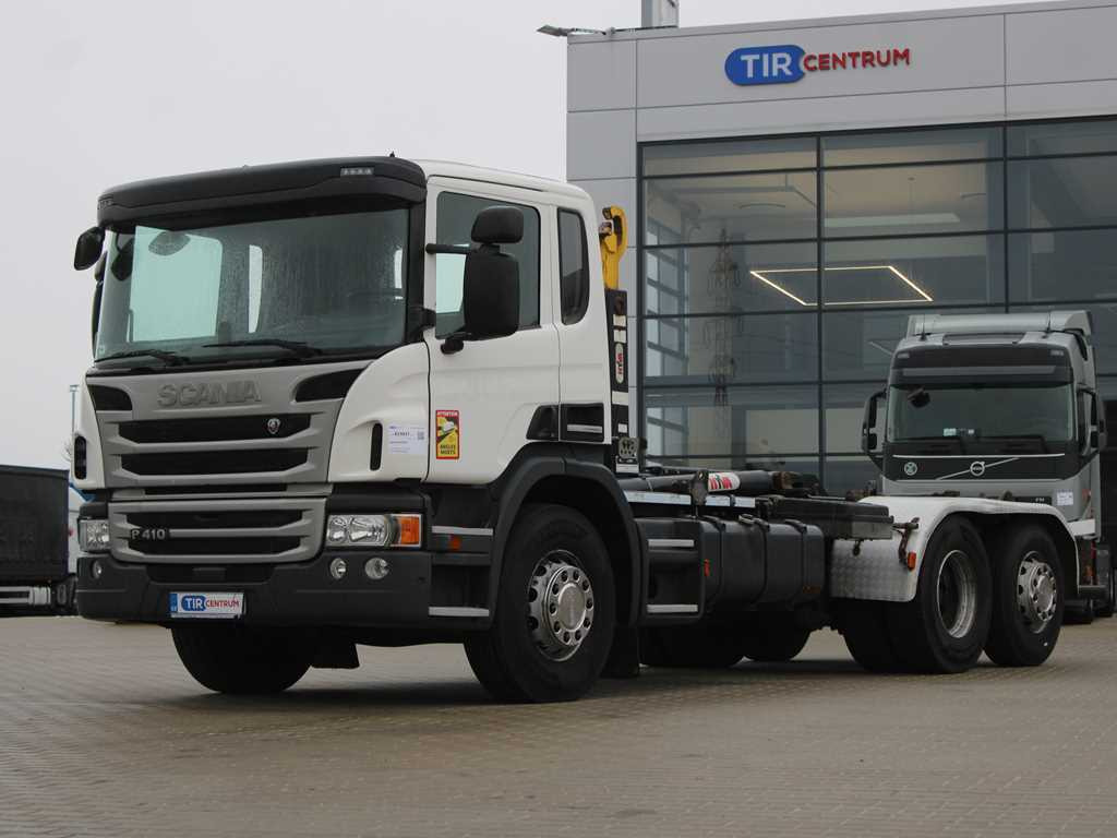 Scania P410, EURO 6, 6X2, CONTAINER HOOK CARRIER, LIFTING AXLE - Máy móc khác: hình 1 Scania P410, EURO 6, 6X2, CONTAINER HOOK CARRIER, LIFTING AXLE - Máy móc khác: hình 1